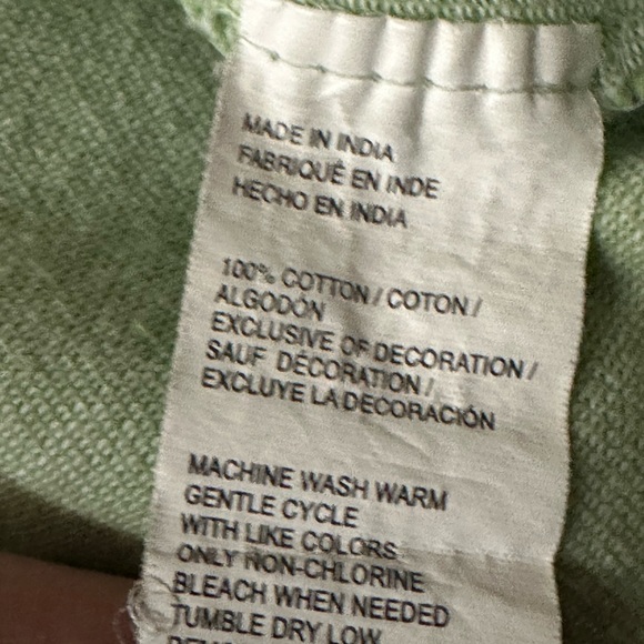 Izod men’s large green short sleeve polo - Picture 5 of 7